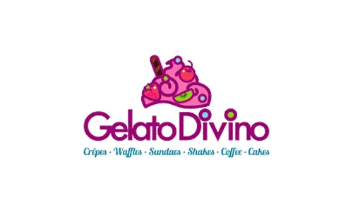 logo of the Gelato Divino, client of best Furniture shop in dubai