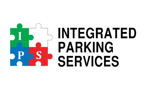 logo of the integrated parking services, client of best Furniture shop in dubai