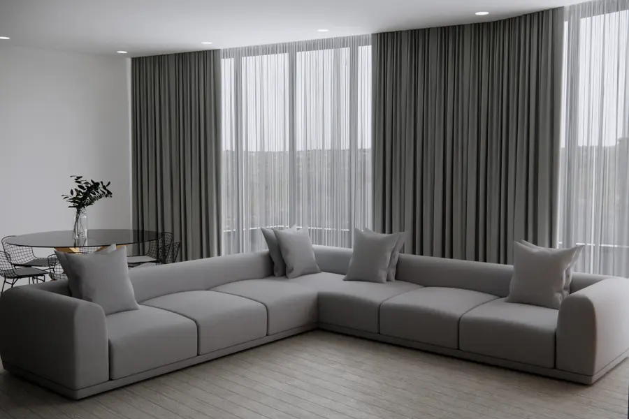 luxury sofa set in affordable furniture shops in Dubai