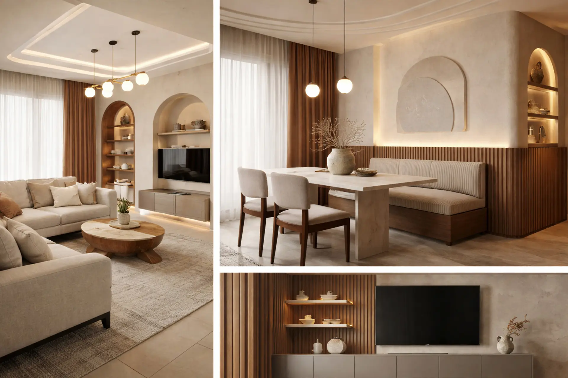 Modern custom furniture collection by Al Jinan Furniture Dubai.