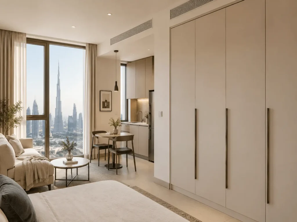 Affordable interior design for small spaces in Dubai by Al Jinan Furniture Karama